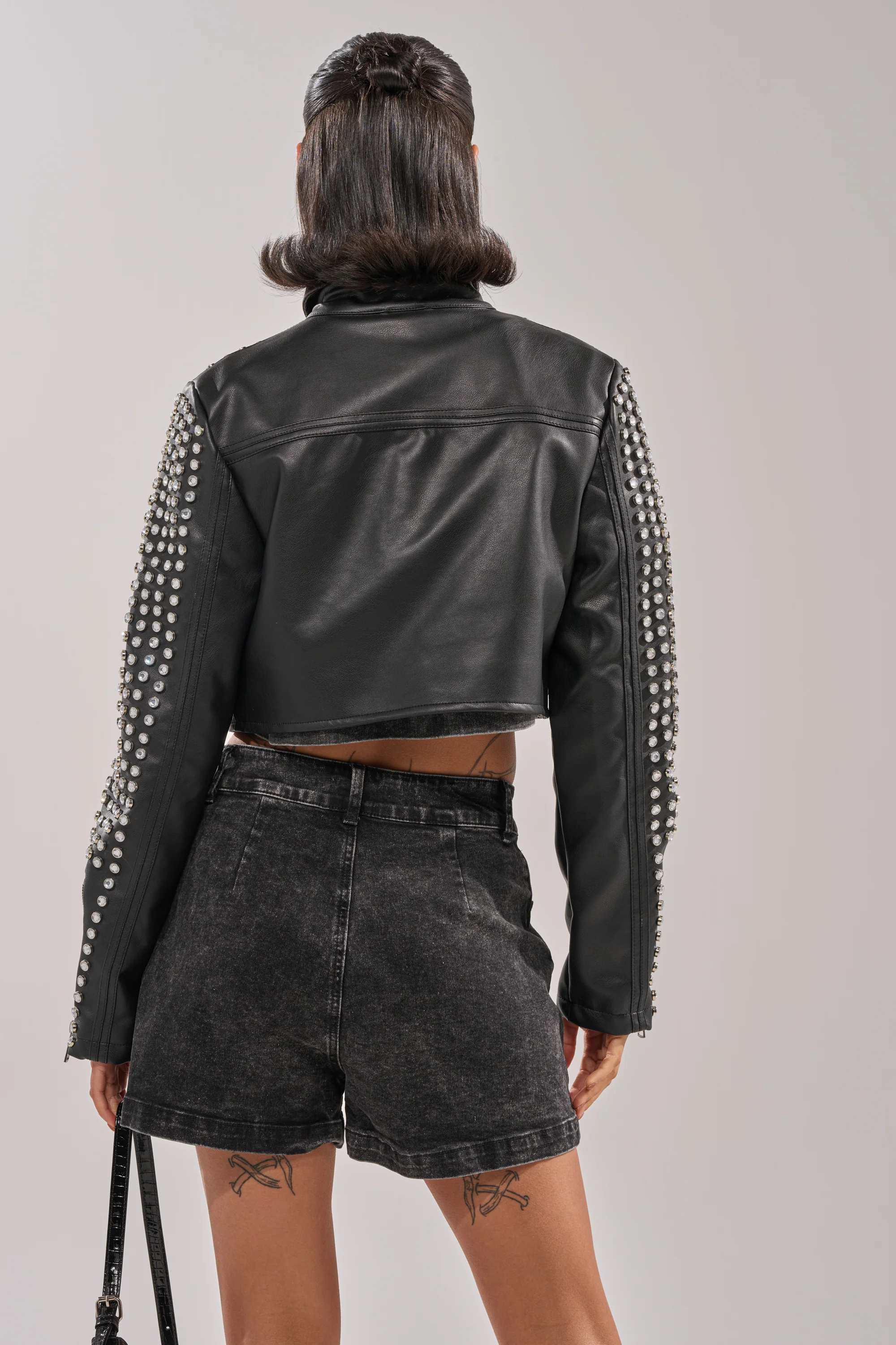 ASHTON RHINESTONE MOTO - Image 6