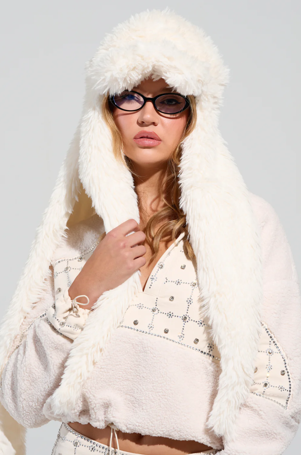 AT THE SHOW FAUX FUR SNAPBACK - Image 3