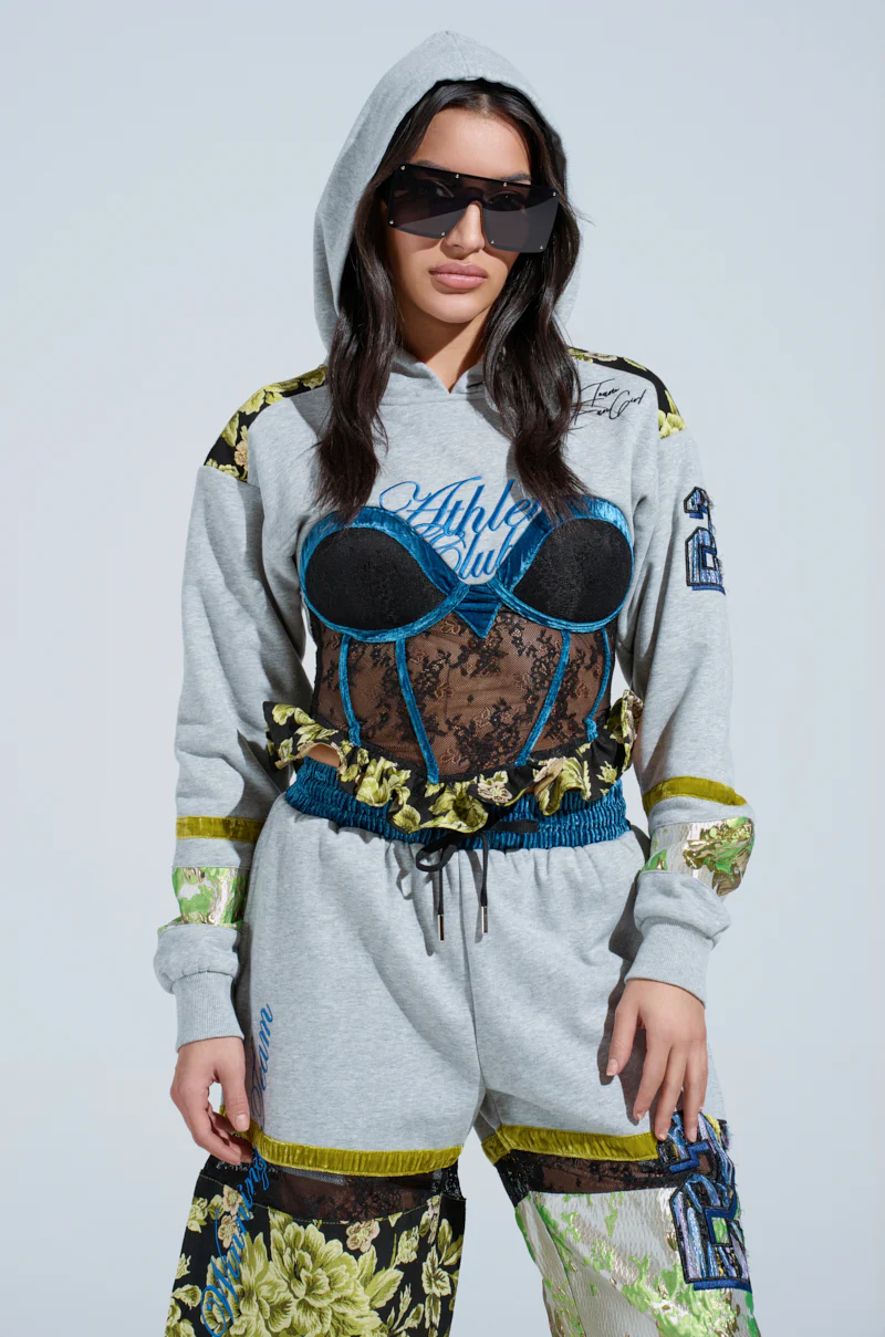 ATHLETIC CHIC HOODIE - Image 3