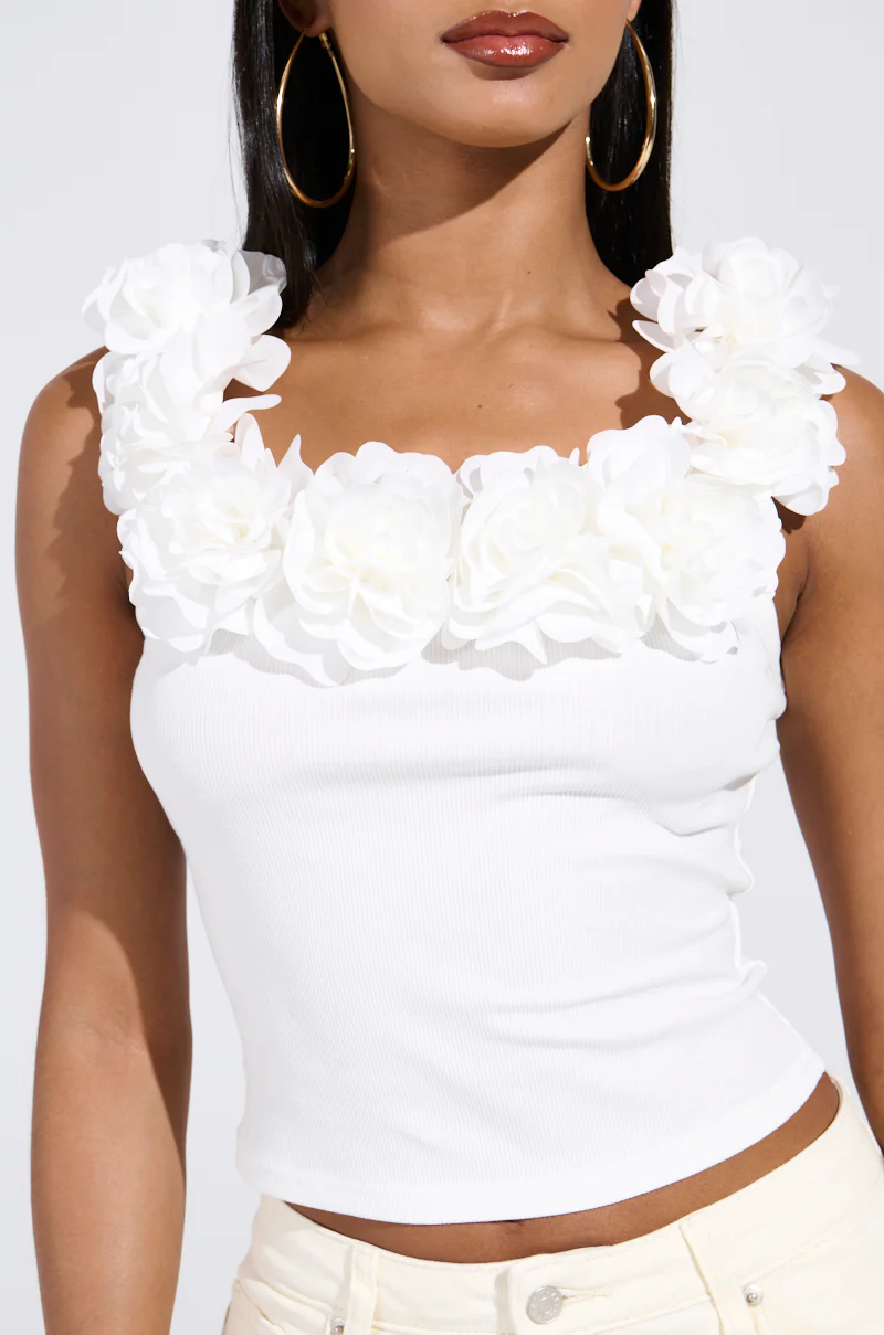 AURA FLORAL TANK TOP - Image 11