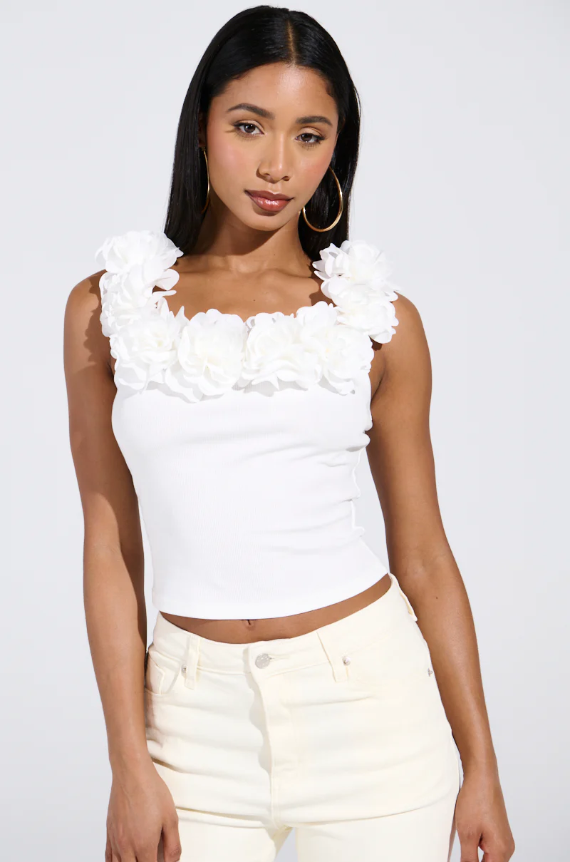 AURA FLORAL TANK TOP - Image 6