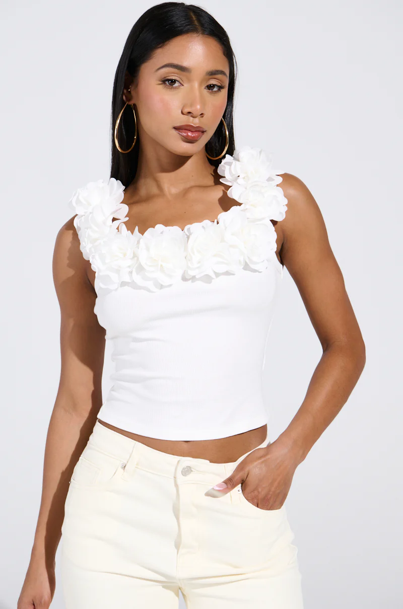 AURA FLORAL TANK TOP - Image 7