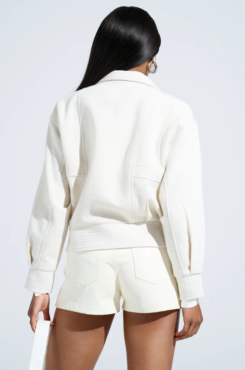 AURA WOVEN BOMBER - Image 5