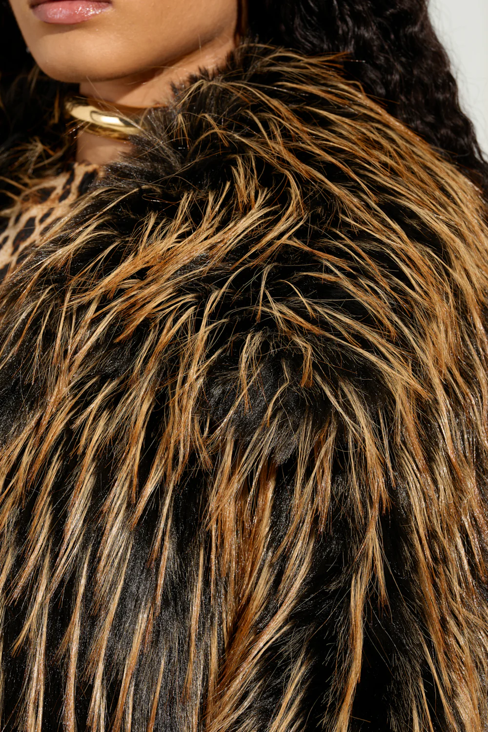 AURORA FAUX FUR JACKET - Image 8