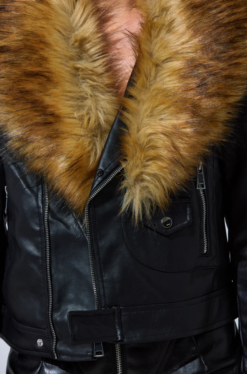 AUSSY FUR COLLAR MOTO - Image 14