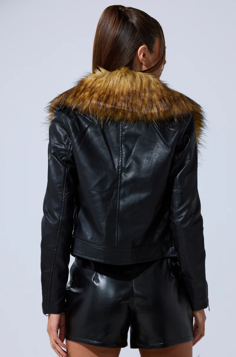 AUSSY FUR COLLAR MOTO - Image 9