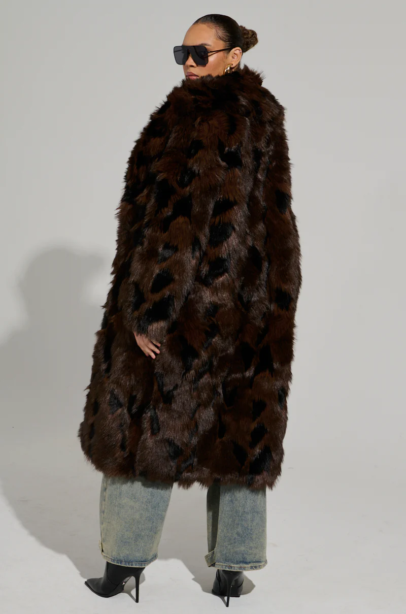 AUSTIN FAUX FUR TRENCH - Image 5
