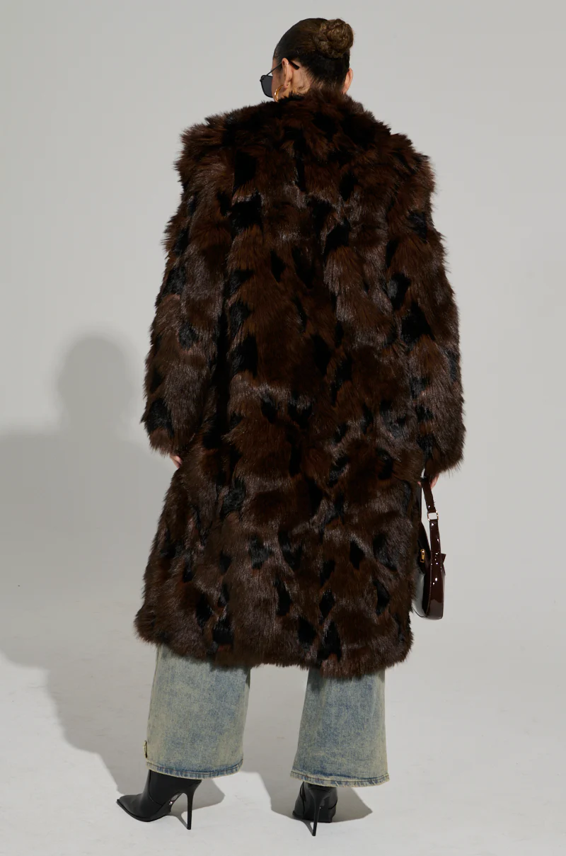 AUSTIN FAUX FUR TRENCH - Image 6