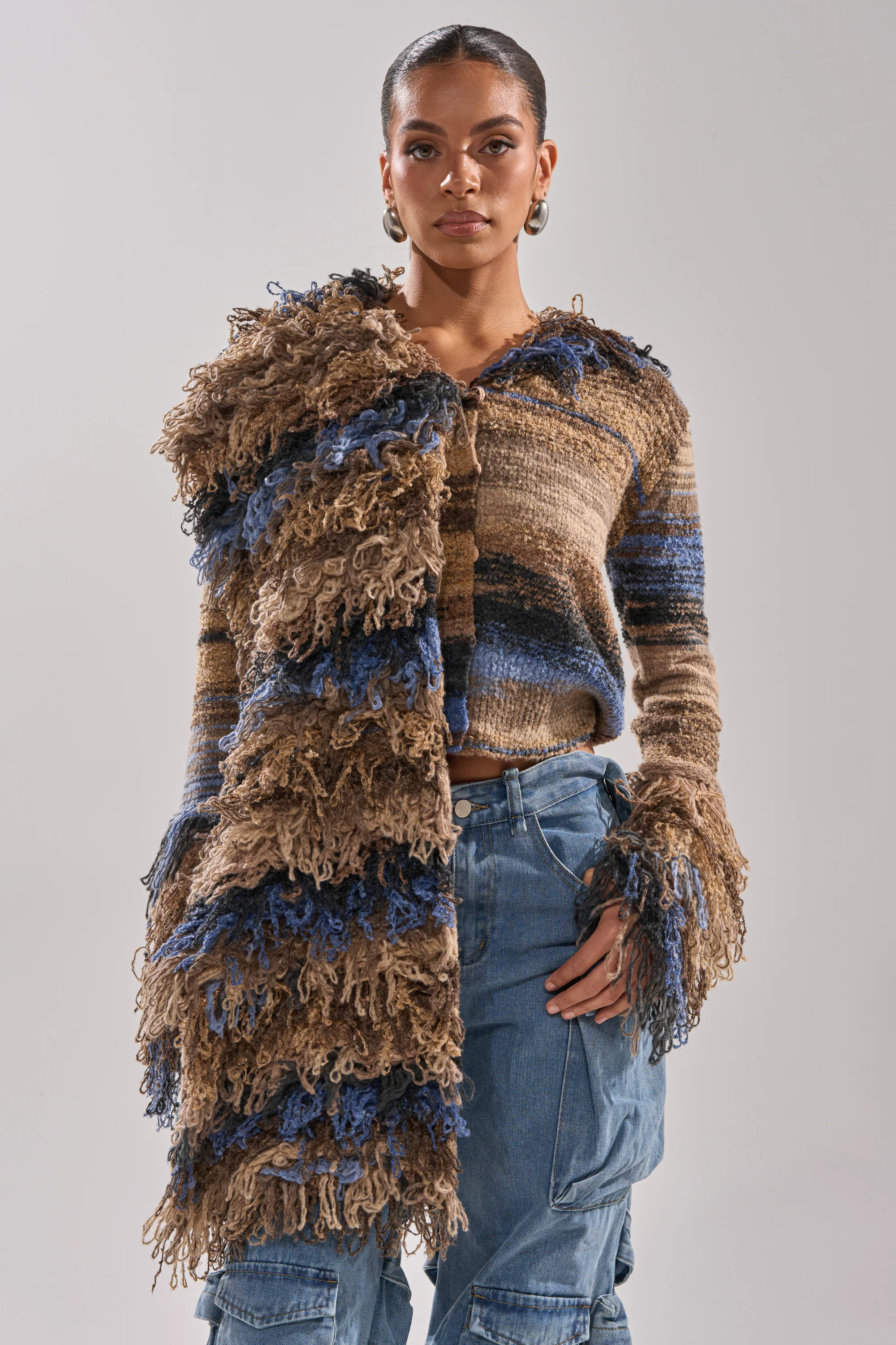 ALWAYS ON MY MIND FRINGE SWEATER - Image 5