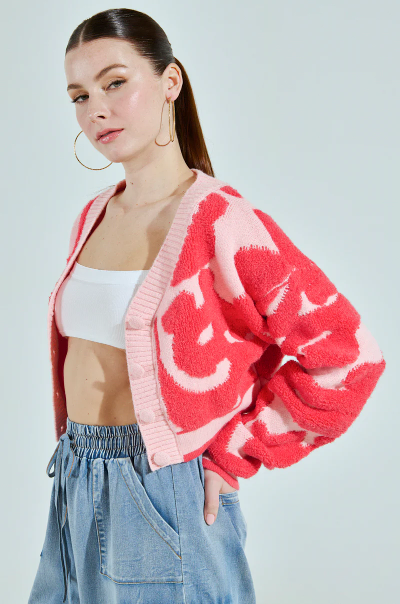 AYANNA BUTTON UP CARDIGAN - Image 3