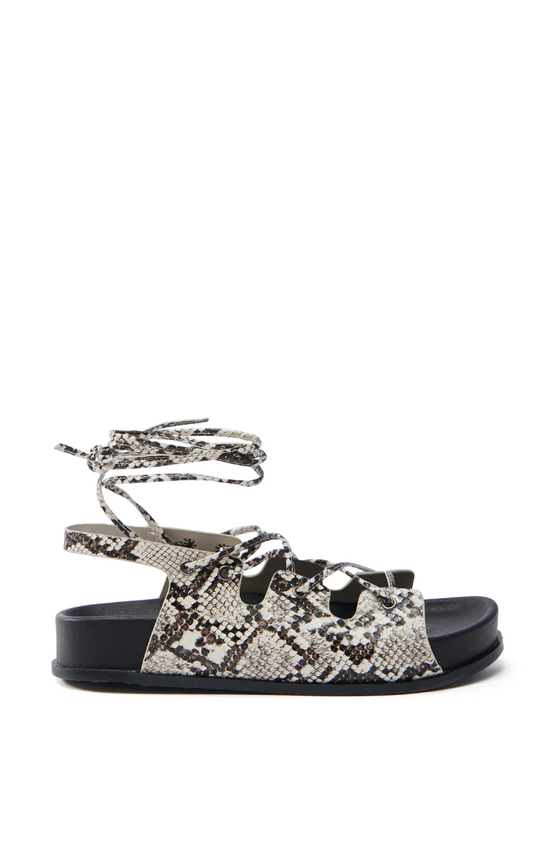 AKIRA YUNA RHINESTONE FLOWER EMBELLISHED SANDAL - Image 3