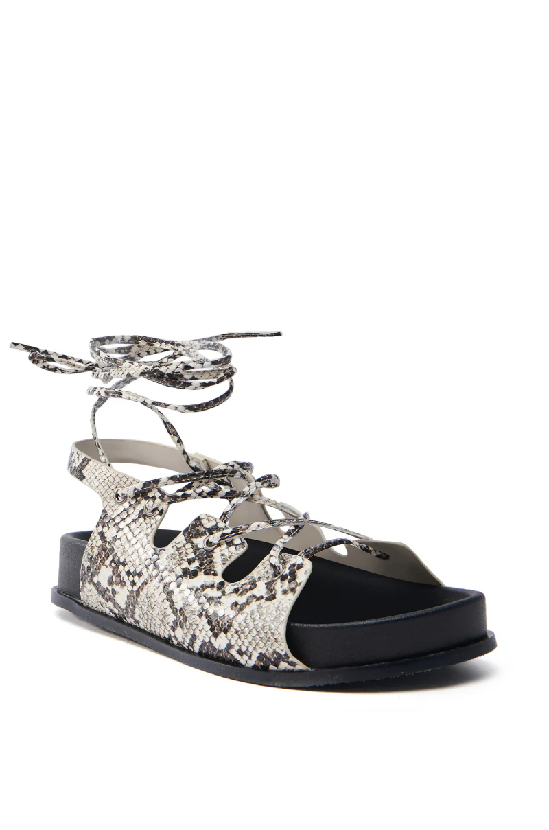 AKIRA YUNA RHINESTONE FLOWER EMBELLISHED SANDAL - Image 4