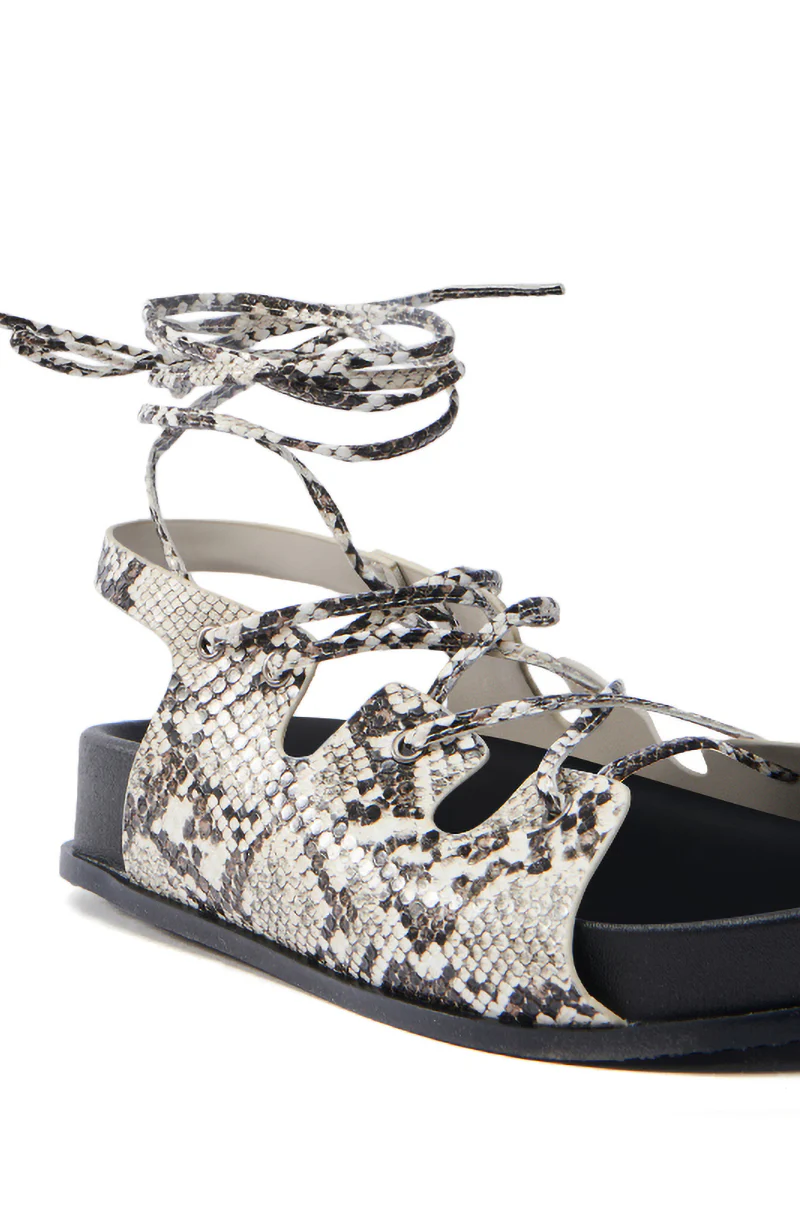 AKIRA YUNA RHINESTONE FLOWER EMBELLISHED SANDAL - Image 6