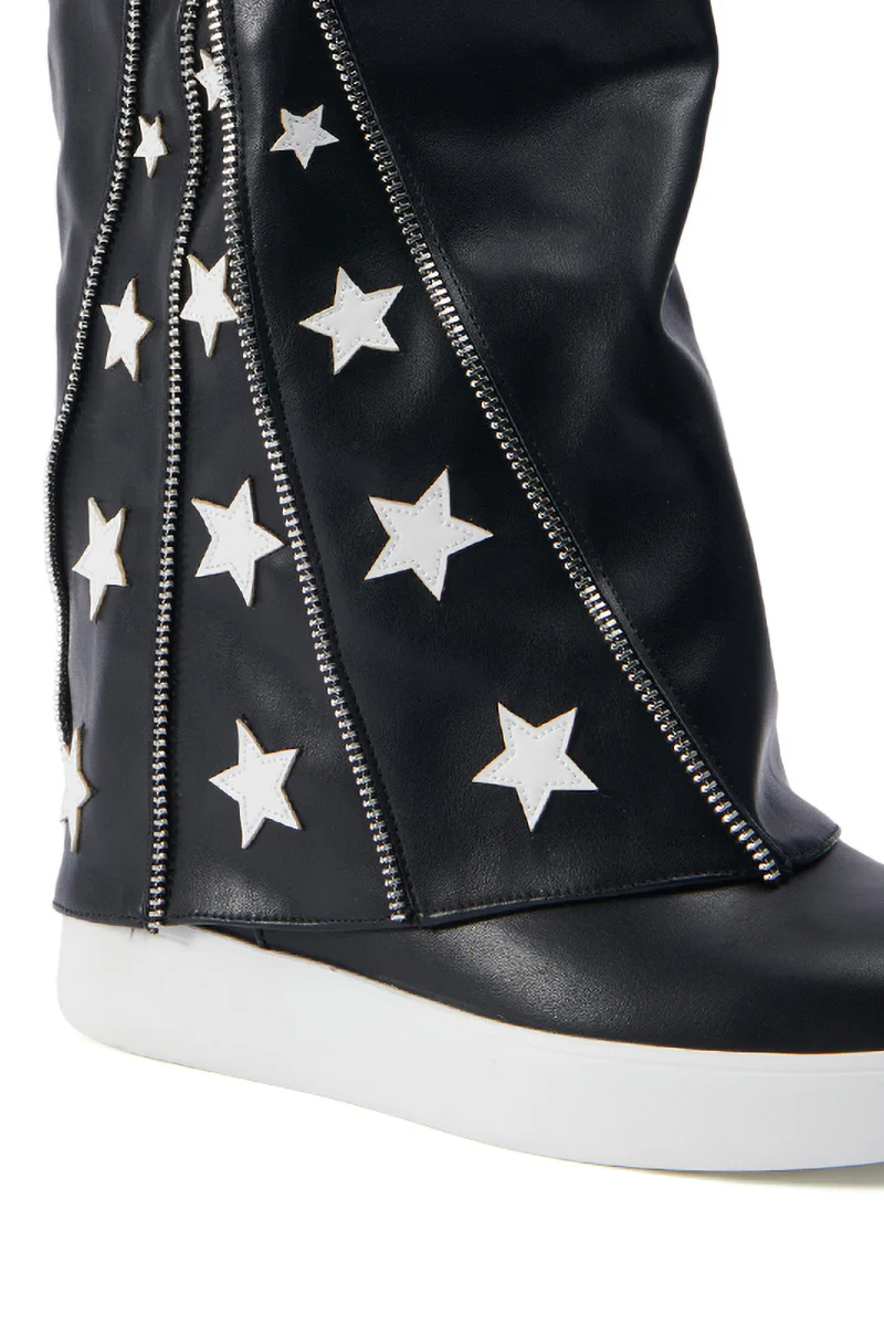AZALEA WANG ALLSTARGAME BLACK BOOTIE - Image 5