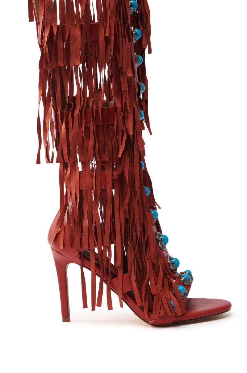 AZALEA WANG AMADEO RED SANDAL - Image 14