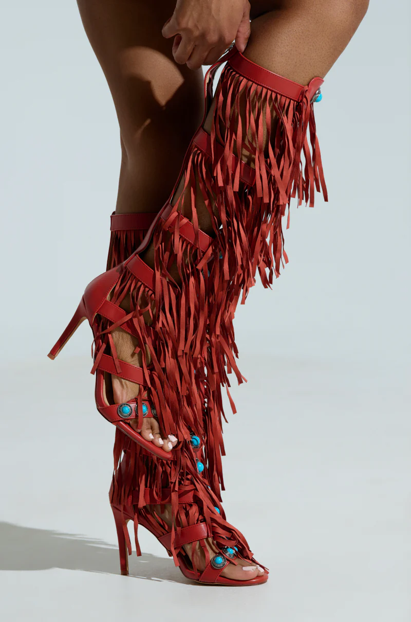 AZALEA WANG AMADEO RED SANDAL - Image 8