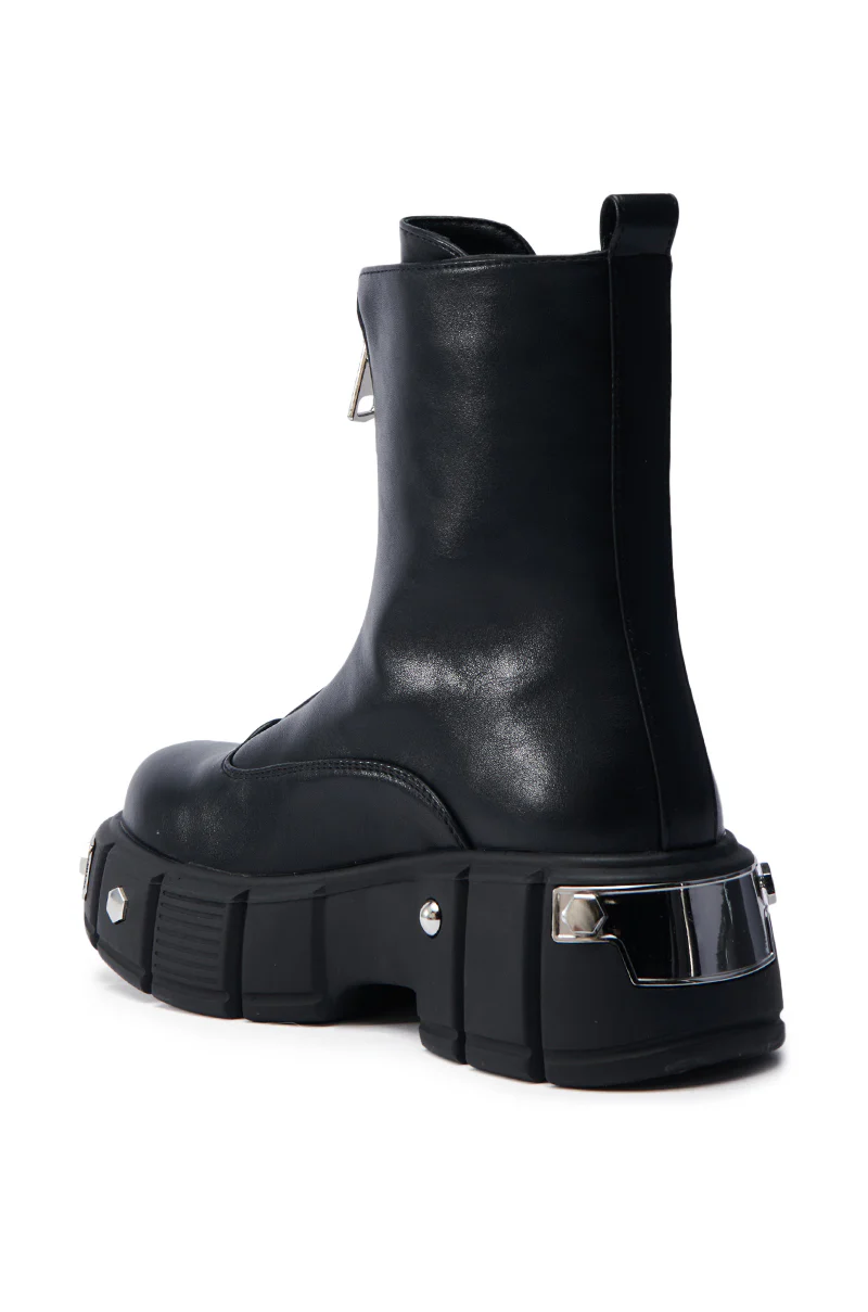 AZALEA WANG AMARANTA BLACK BOOTIE - Image 7