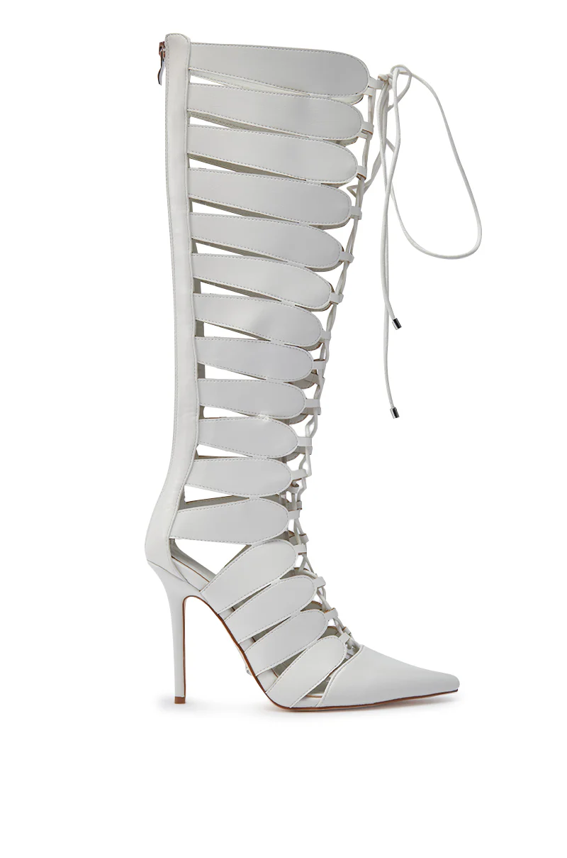 AZALEA WANG BASTIAN WHITE BOOT - Image 3