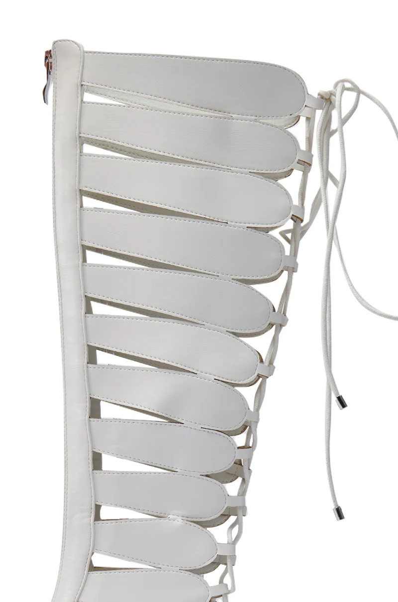 AZALEA WANG BASTIAN WHITE BOOT - Image 6