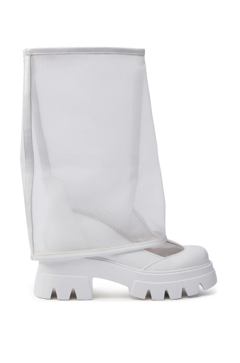 AZALEA WANG BAYE WHITE BOOT - Image 2
