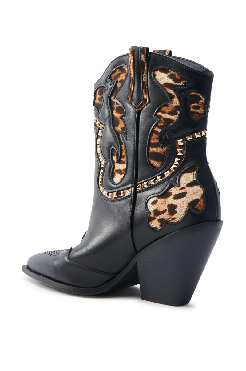 AZALEA WANG BRIGGITTA LEOPARD BOOT - Image 6