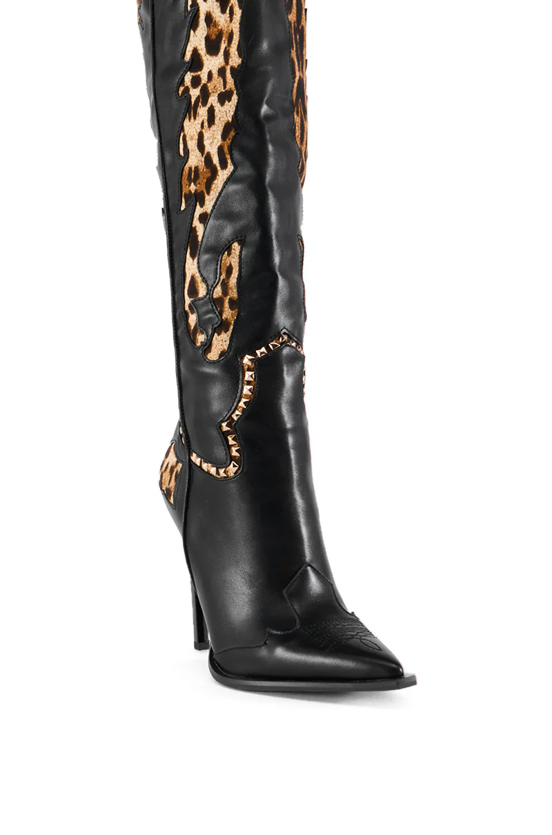 AZALEA WANG BRIGGS LEOPARD BOOT - Image 7