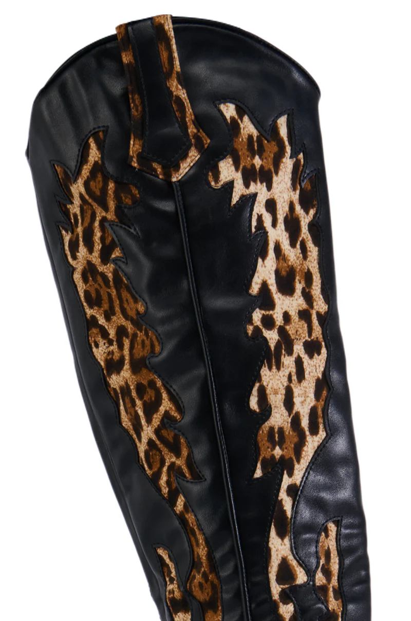 AZALEA WANG BRIGGS LEOPARD BOOT - Image 6