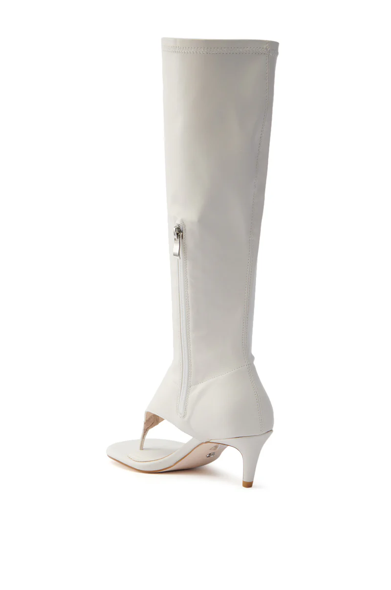 AZALEA WANG CECILE BONE SANDAL STILETTO - Image 5