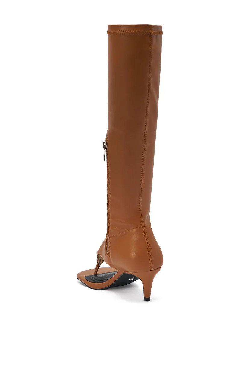 AZALEA WANG CECILE TAN PU SANDAL - Image 6