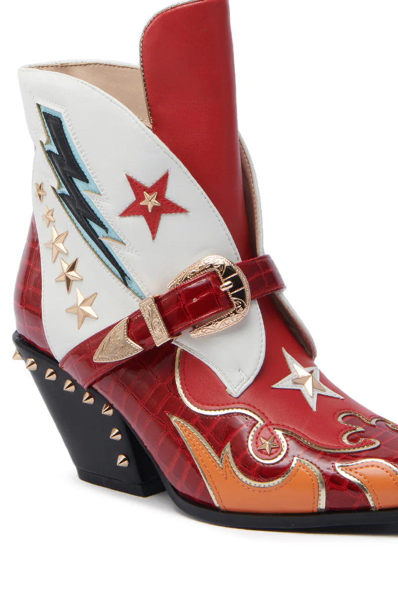 AZALEA WANG CHANNING MULTI WESTERN BOOTIE - Image 10