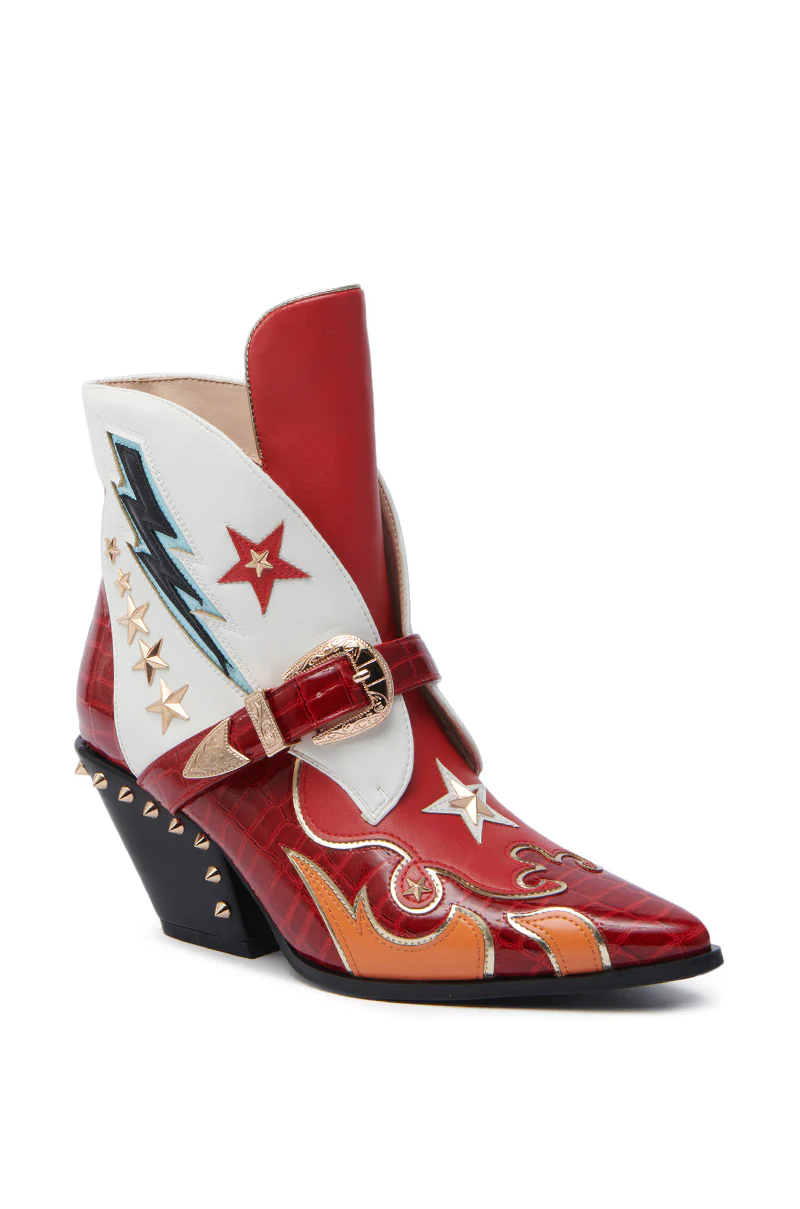 AZALEA WANG CHANNING MULTI WESTERN BOOTIE - Image 8