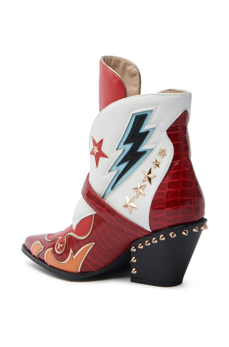 AZALEA WANG CHANNING MULTI WESTERN BOOTIE - Image 9