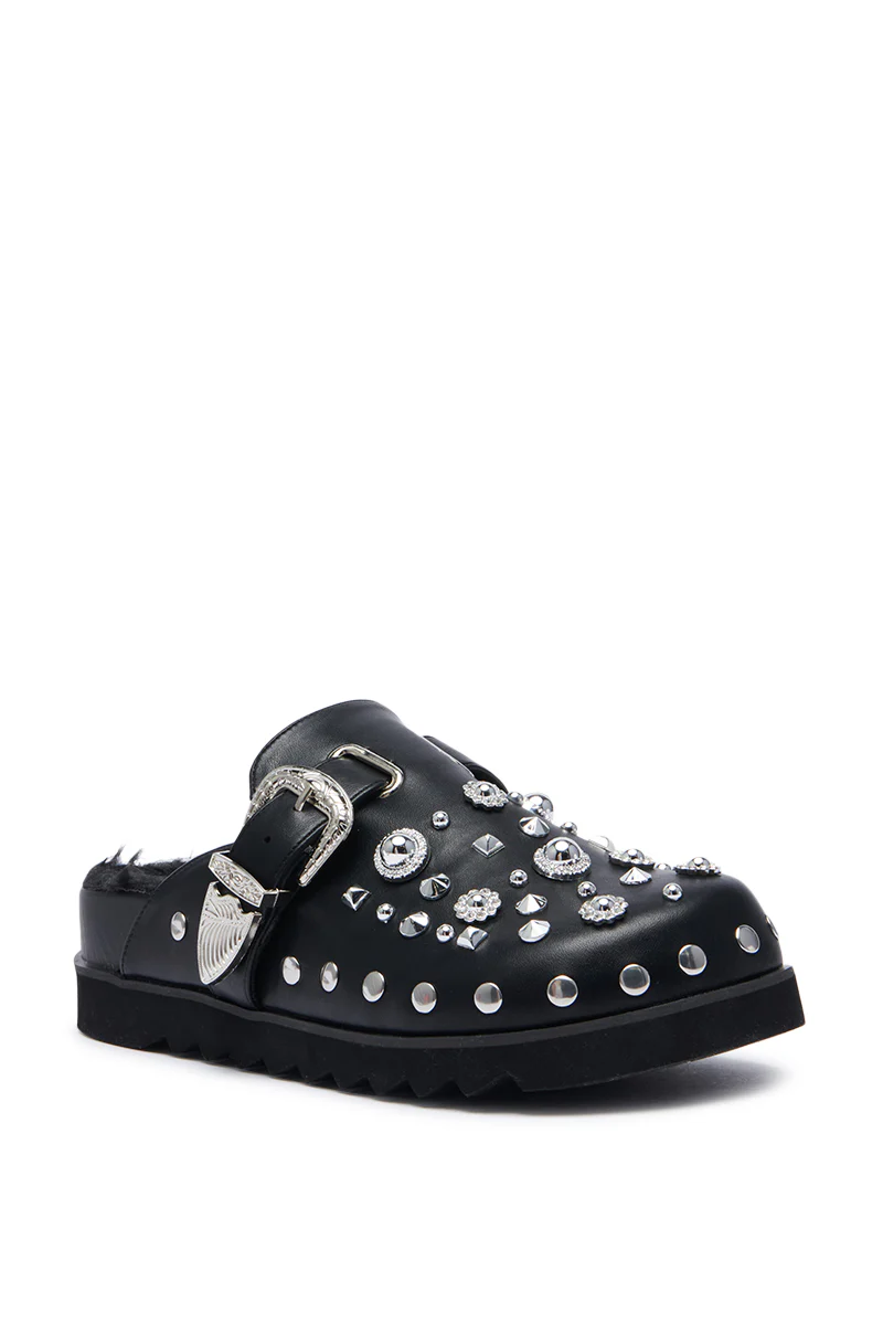 AZALEA WANG CHATTER FUR LINED MULE - Image 4