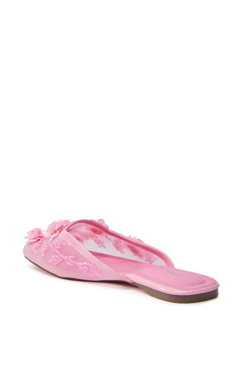 AZALEA WANG CHERINA PINK FLAT WITH EMBELLISHMENT - Image 5