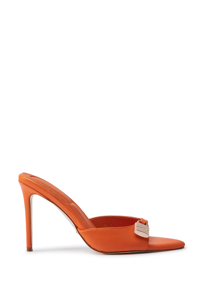 AZALEA WANG CHUG ORANGE SANDAL - Image 4