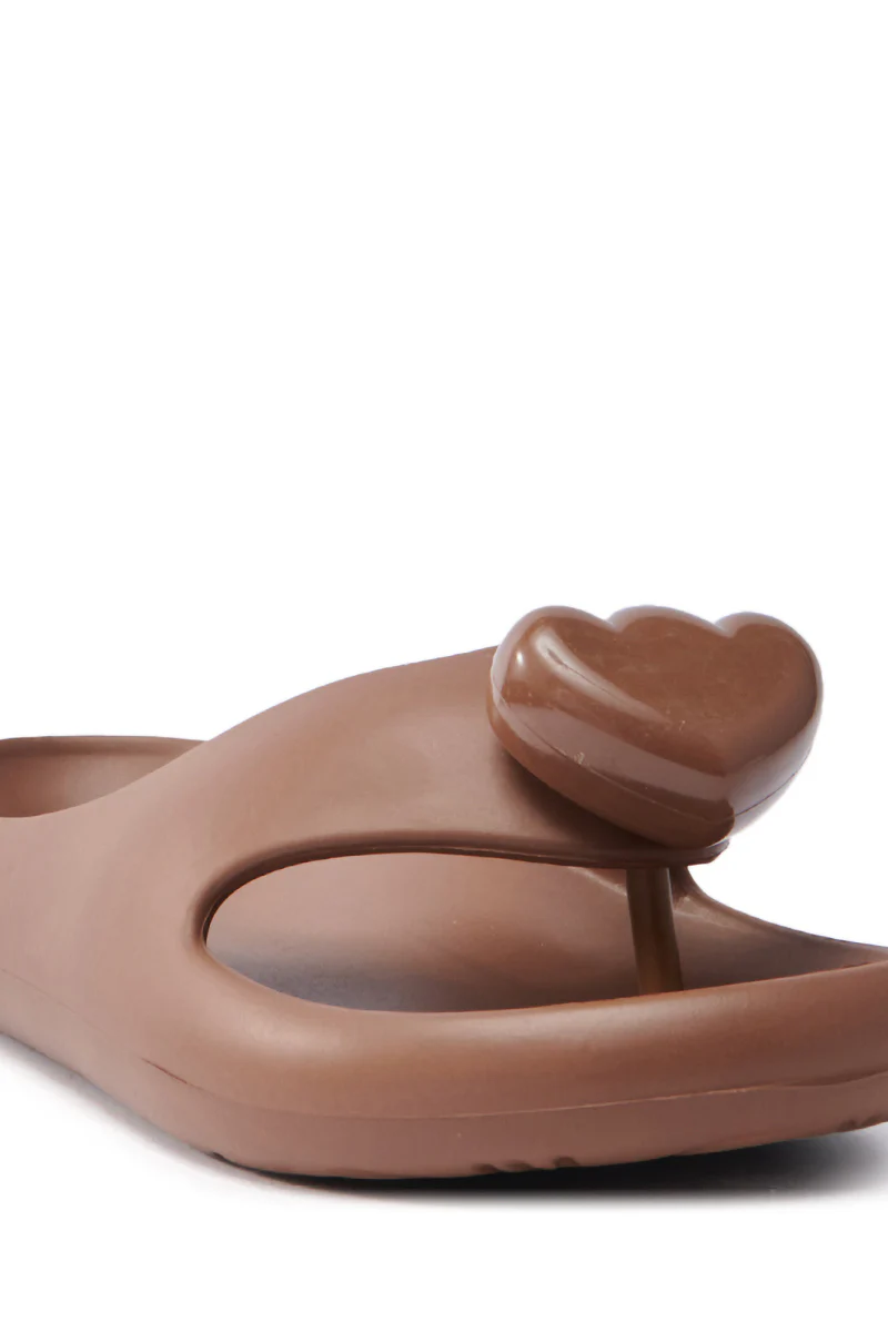 AKIRA COMPASSION BROWN SANDAL - Image 7