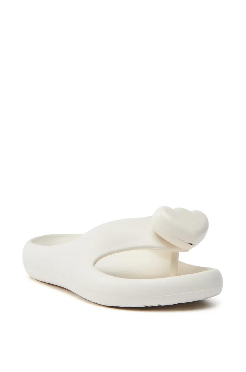 AKIRA COMPASSION WHITE SANDAL - Image 4