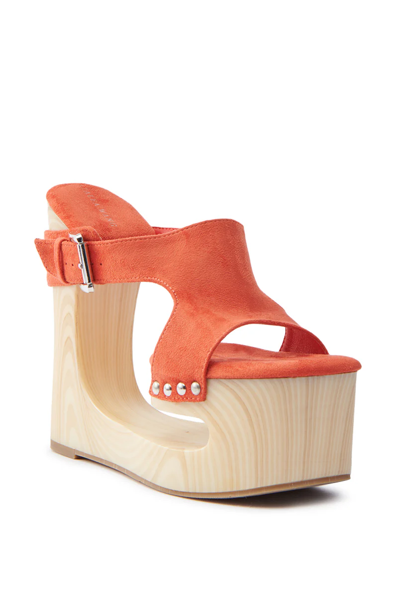 AZALEA WANG COPSE ORANGE SANDAL - Image 4