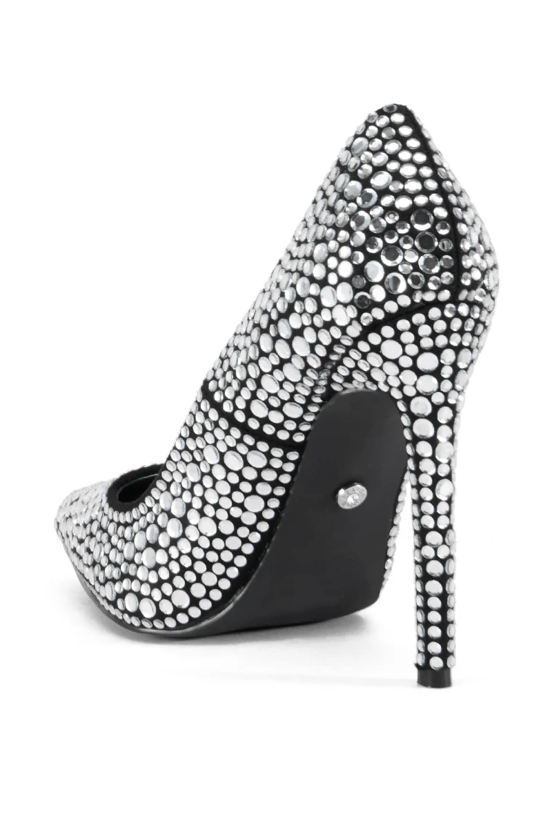AZALEA WANG COSMOPOLITANS BLACK PUMP - Image 4