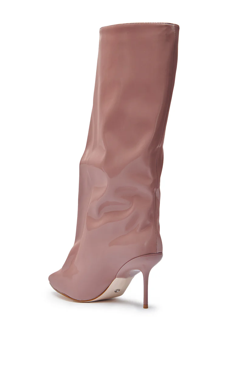 AZALEA WANG COUTURE CRAZY MAUVE BOOT - Image 6
