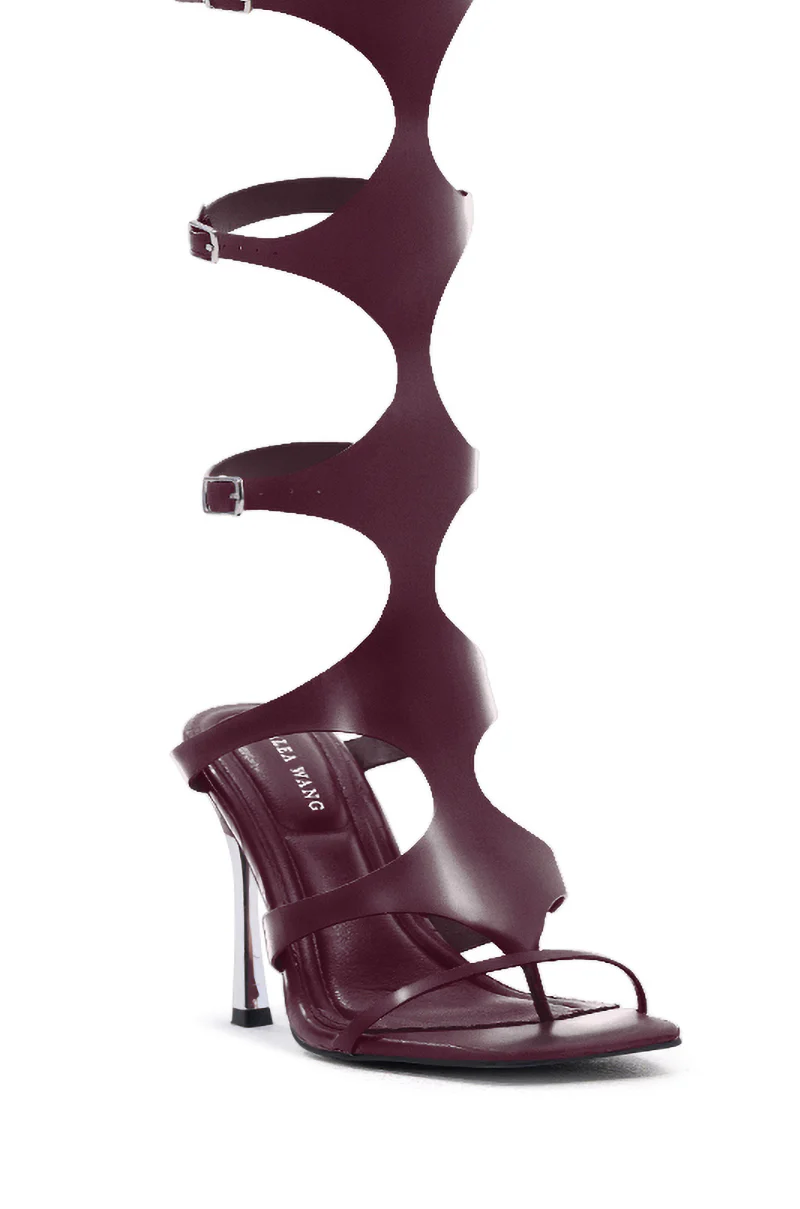 AZALEA WANG DAGON LIQUID LUXE CAGED SANDAL - Image 6
