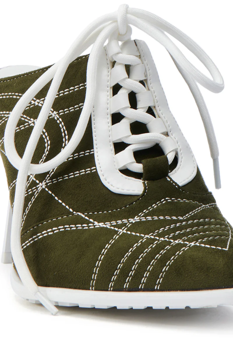 AZALEA WANG DALARY GREEN STILETTO PUMP - Image 6