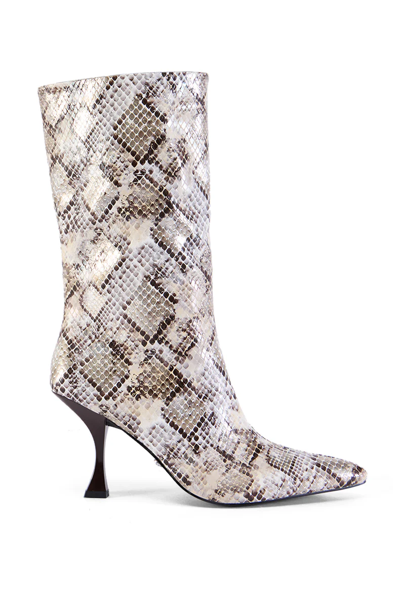 AZALEA WANG DAWSON SNAKE BOOTIE - Image 4