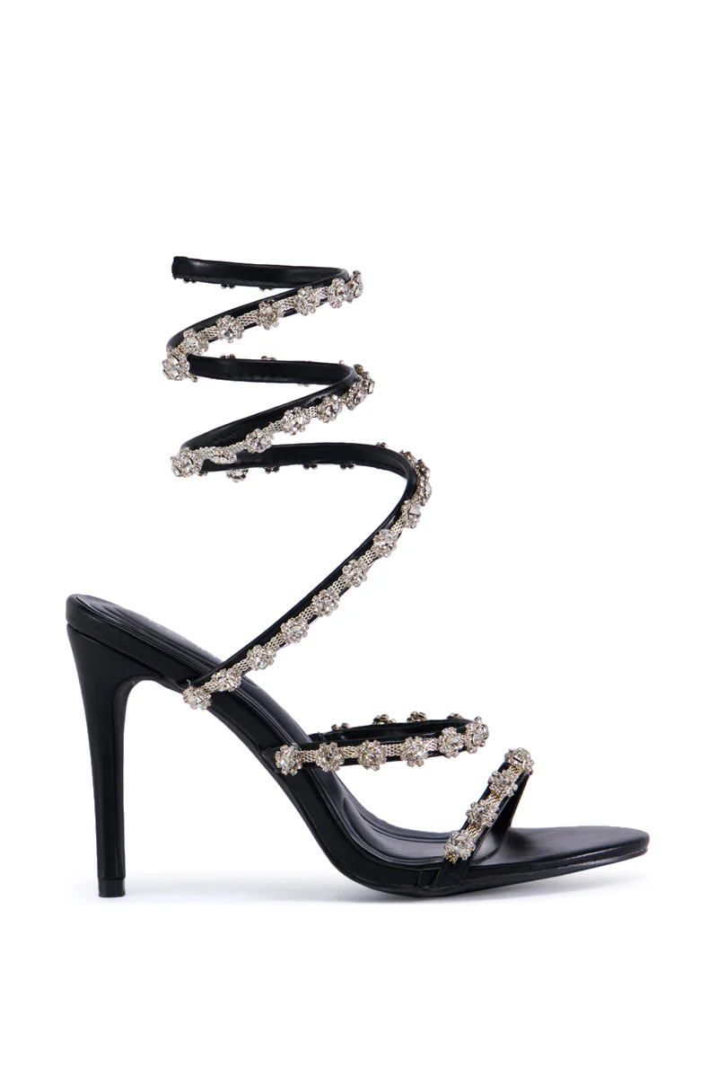 AZALEA WANG DELICACY EMBELLISHED HEEL - Image 3