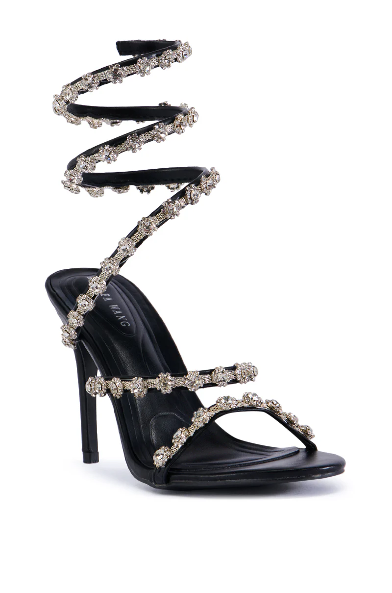 AZALEA WANG DELICACY EMBELLISHED HEEL - Image 4