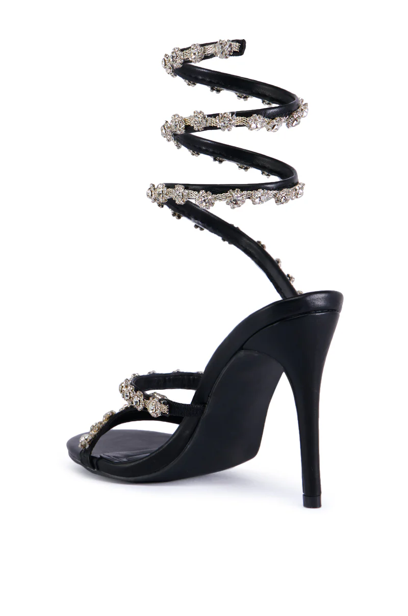 AZALEA WANG DELICACY EMBELLISHED HEEL - Image 5