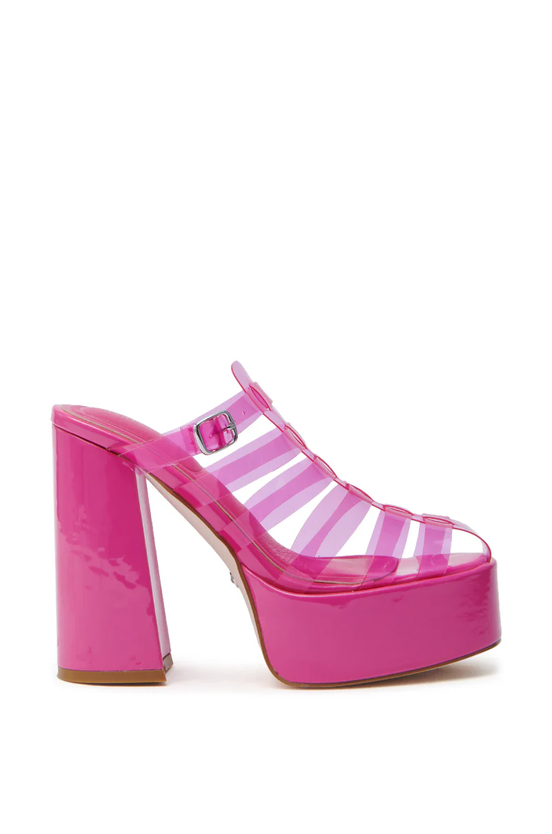 AZALEA WANG DONELLA FUCHSIA SANDAL - Image 4