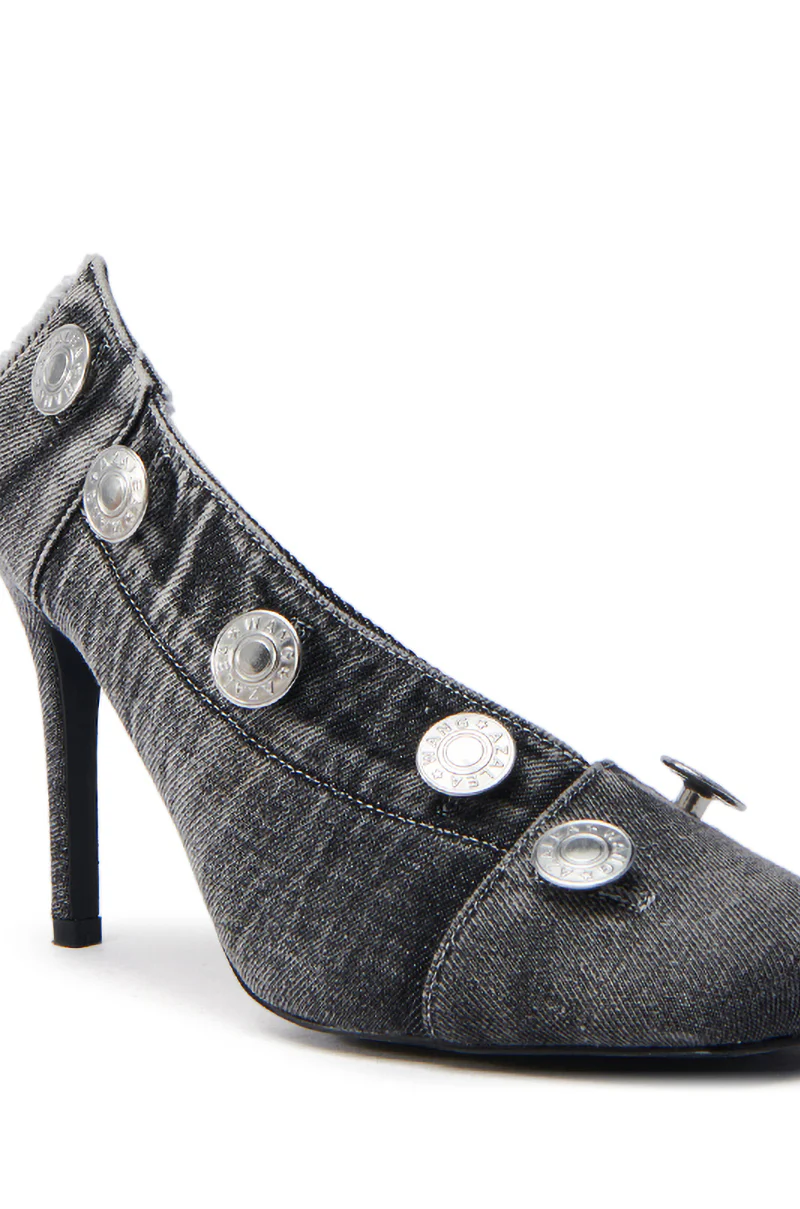 AZALEA WANG EBRIMA DENIM STILETTO PUMP - Image 6