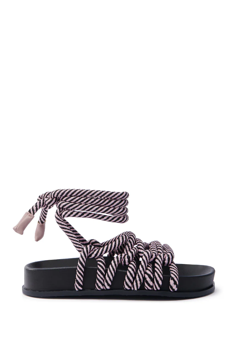 AKIRA EINER PURPLE ROPE SANDAL - Image 3