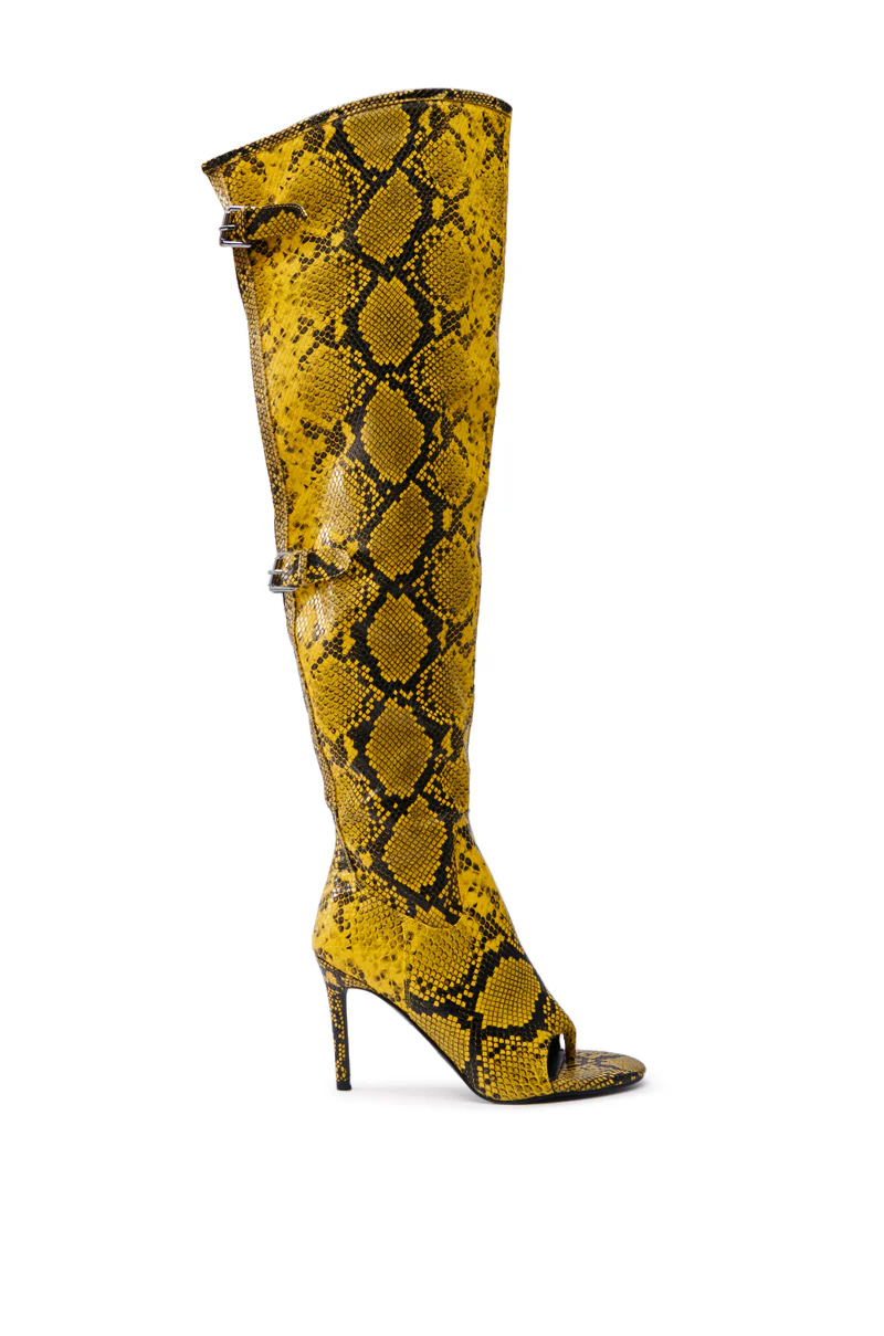AZALEA WANG ELIAM BOOT IN YELLOW - Image 4